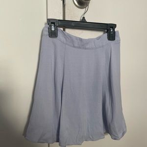 Aritzia Sunday Best lilac mini skirt